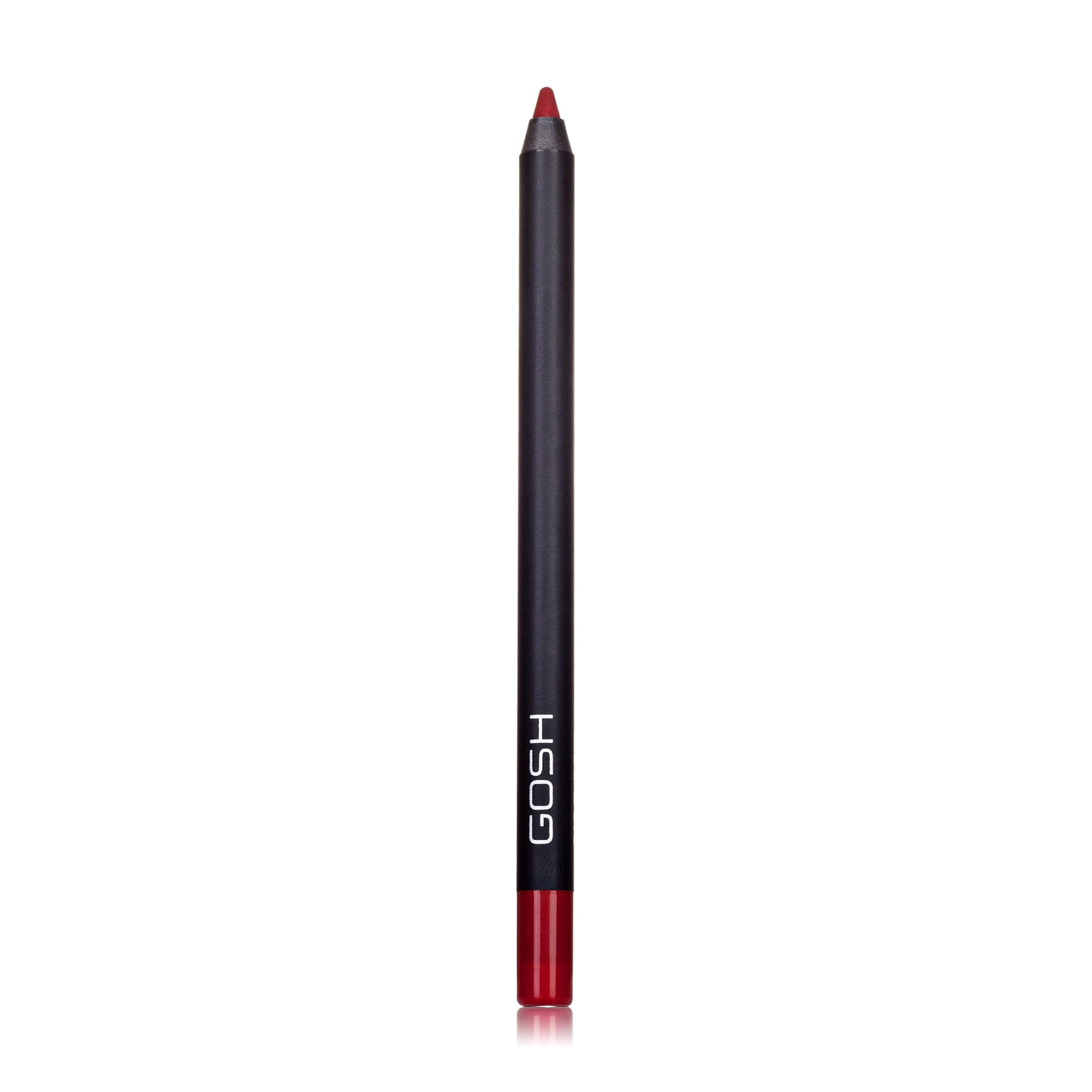 Водостійкий олівець для губ GOSH Velvet Touch Waterproof Lipliner 016 The Red, 1.2 г